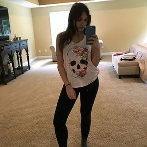 Skull tank top